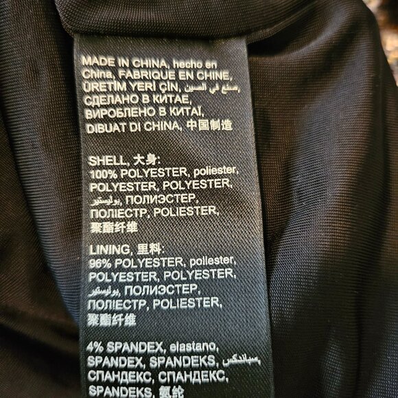 BEBE x NAVEN Bronze, Gunmetal, Gold, Sequin, Deep V-Neck, Romper Size 6 - Picture 7 of 12